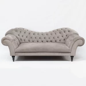 Sofa Chesterfield Szara