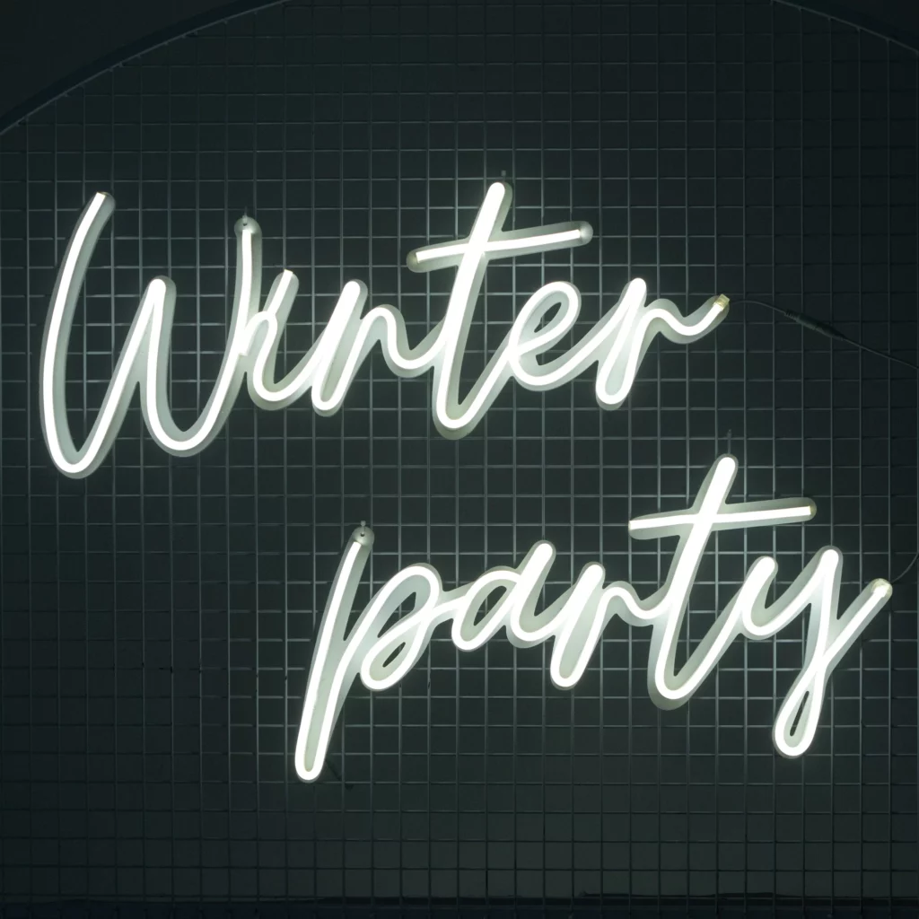 Neon Winter Party