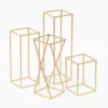 Złoty Stojak Geometryczny 50 cm - obrazek 3