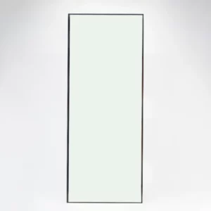 Prostokątne Lustro Czarne 78×196 cm