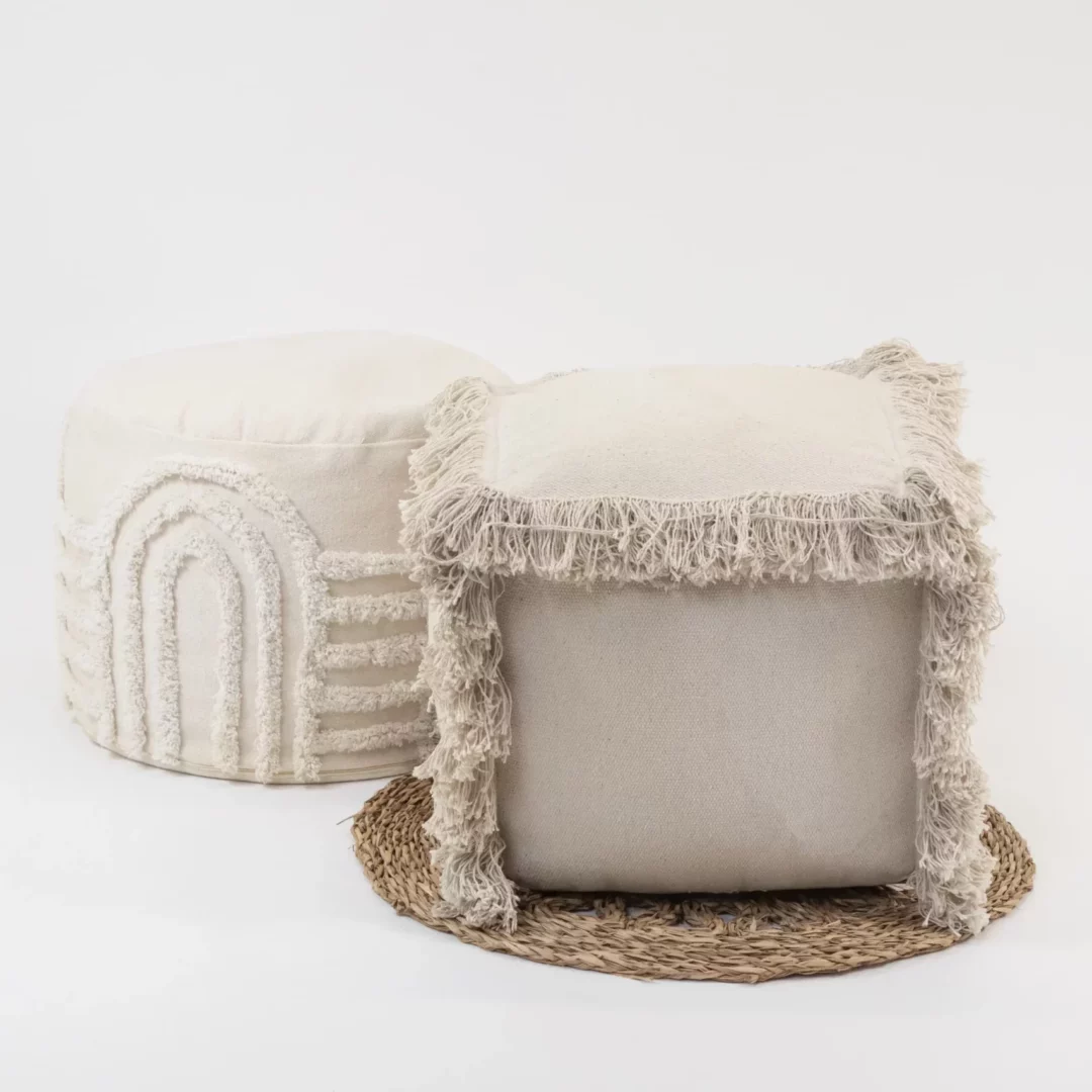 Pufa Boho Kubik - obrazek 3