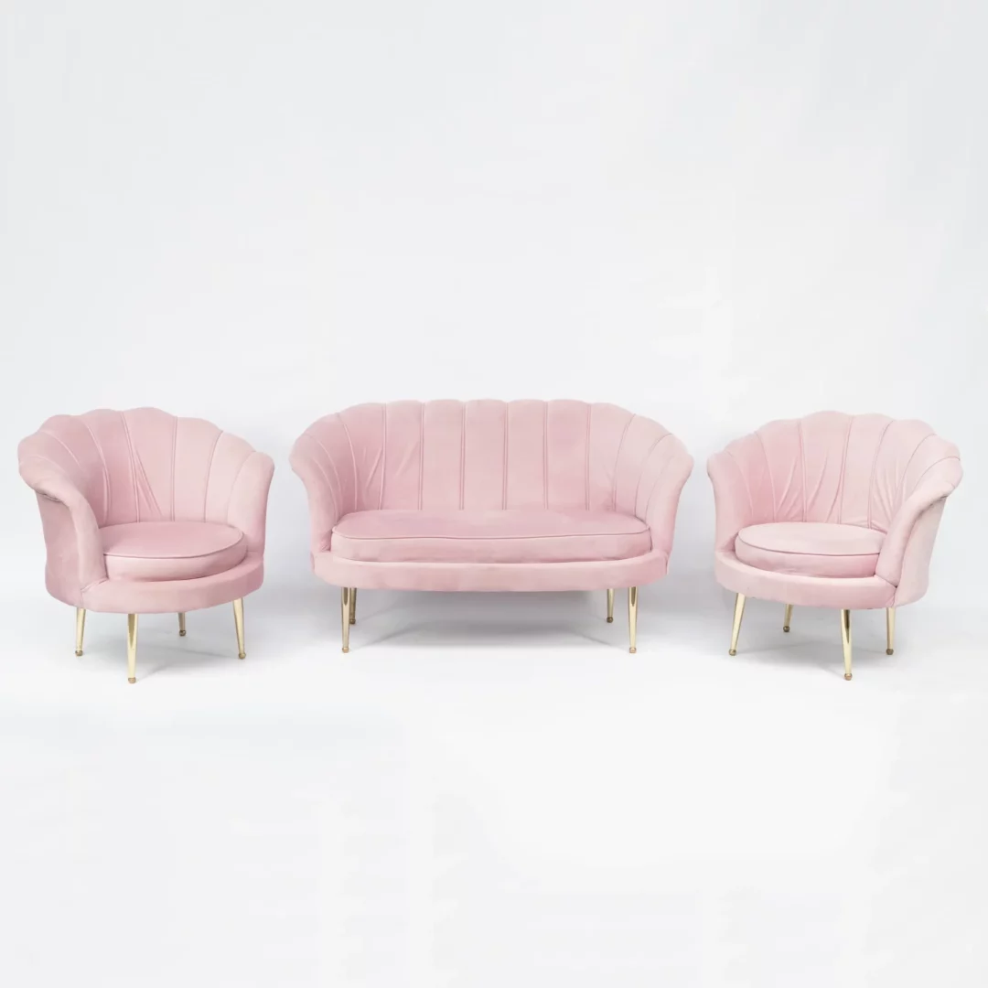 Sofa Muszelka Różowa - obrazek 2