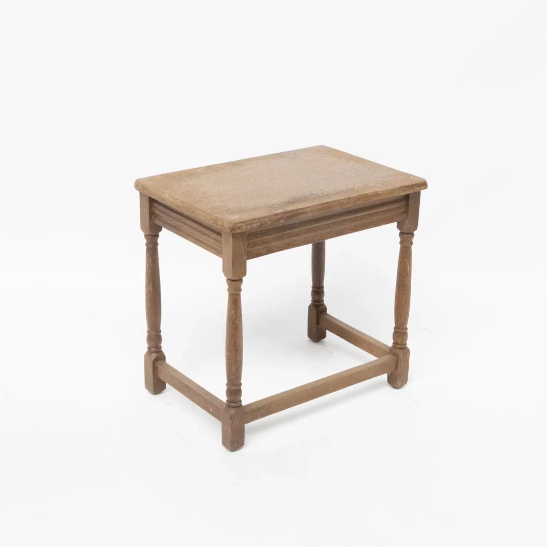 Stolik Taboret Drewniany - obrazek 2
