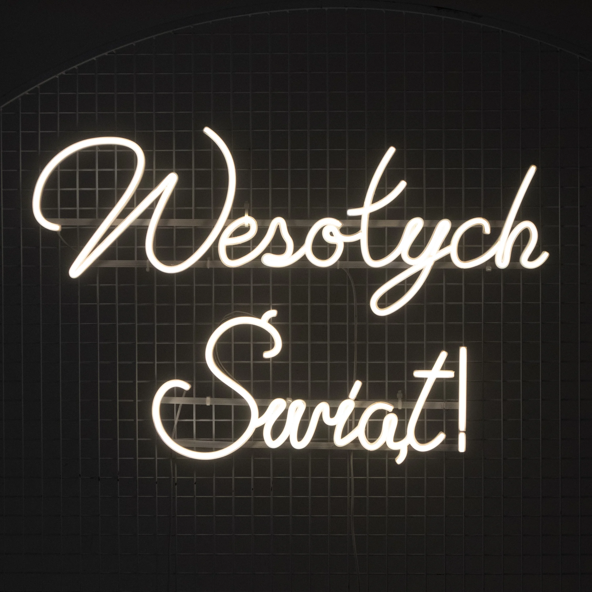 Neon Wesołych Świąt