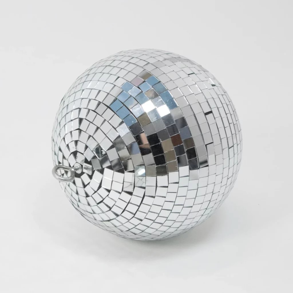 Kula Disco ⌀ 20 - lustrzany blask - rent4events.pl, rent4wedding.pl.
