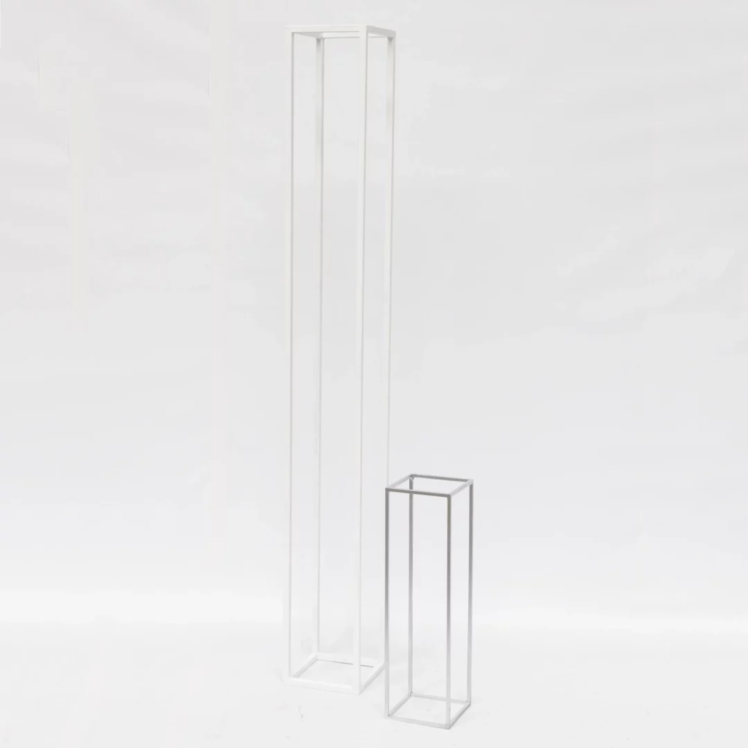 Srebrny Stojak Na Kwiaty 70 cm - obrazek 2