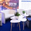 Sofa Klubowa Biała Okrągła - dwuosobowa - obrazek 4