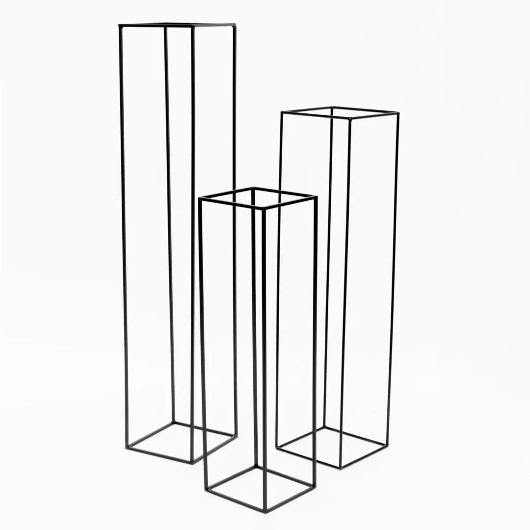 Czarny Słupek 100 cm - obrazek 3